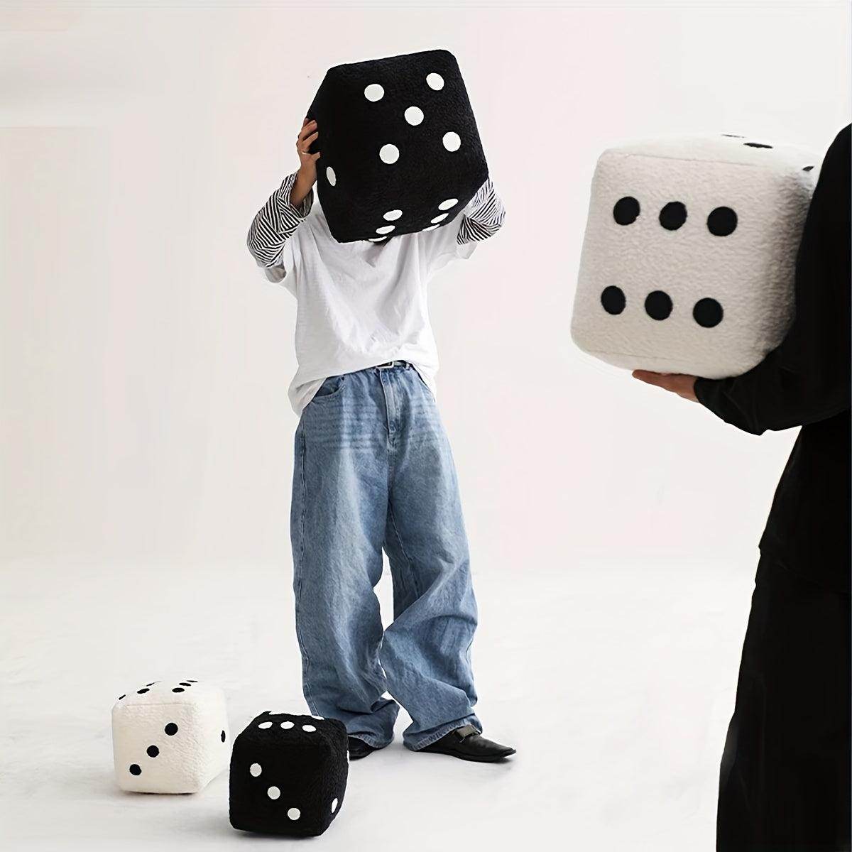 Soft Decorative Dice Throw Pillow - My Store