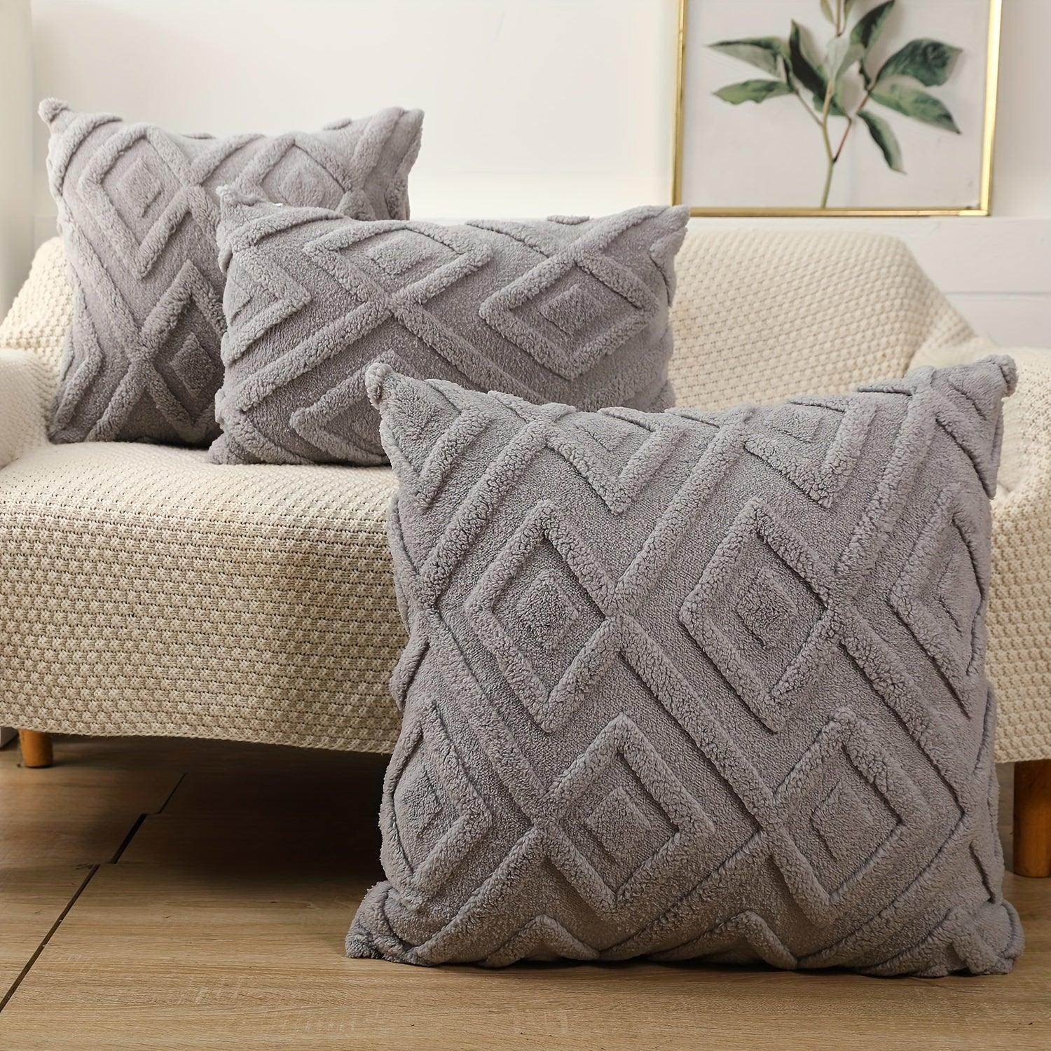 Soft Plush Velvet Pillow Covers (2pcs) - My Store