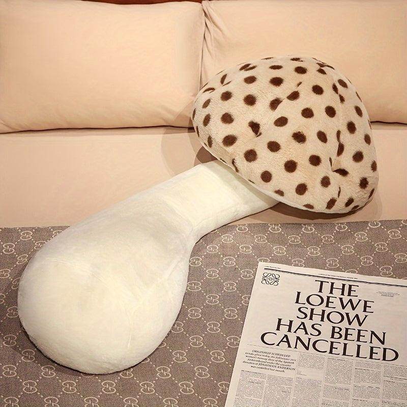 Mushroom-Shaped Polka Dot Pillow - My Store