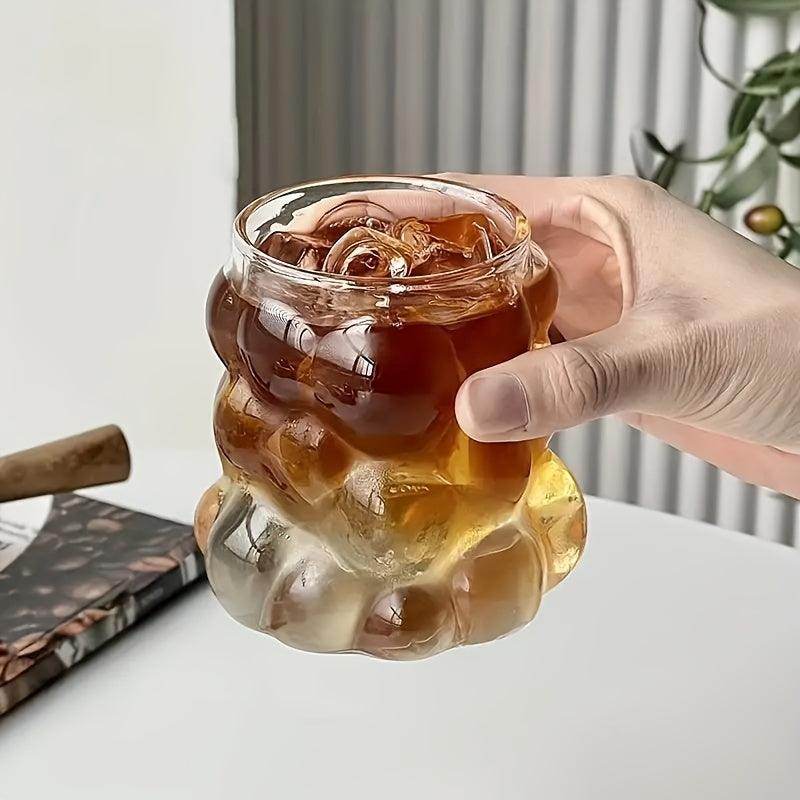 4pcs Grape Design Glass Cup - My Store