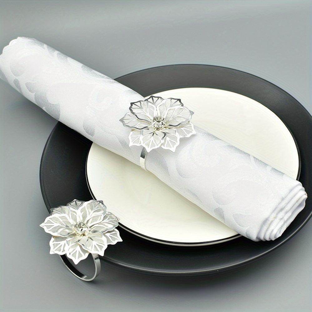 6pcs Flower Napkin Ring - My Store