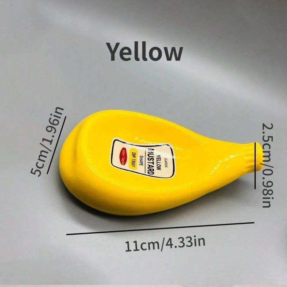 Ceramic Mustard Dipping Bowl - My Store