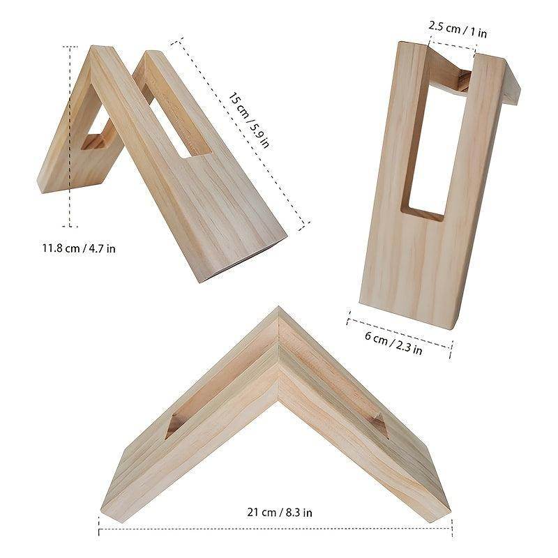 Nordic Solid Wood Napkin Holder - My Store