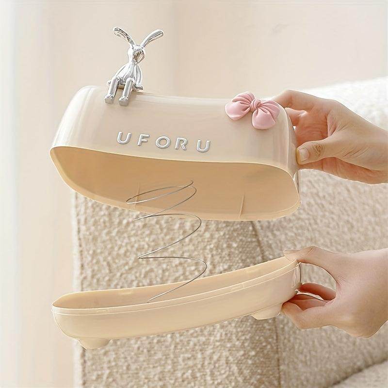 Cute Rabbit Tissue Box Cover - My Store