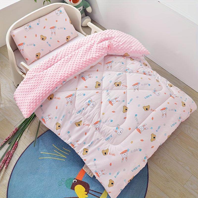 1pc Infants And Children's Comfort Bean Velvet Quilt - My Store