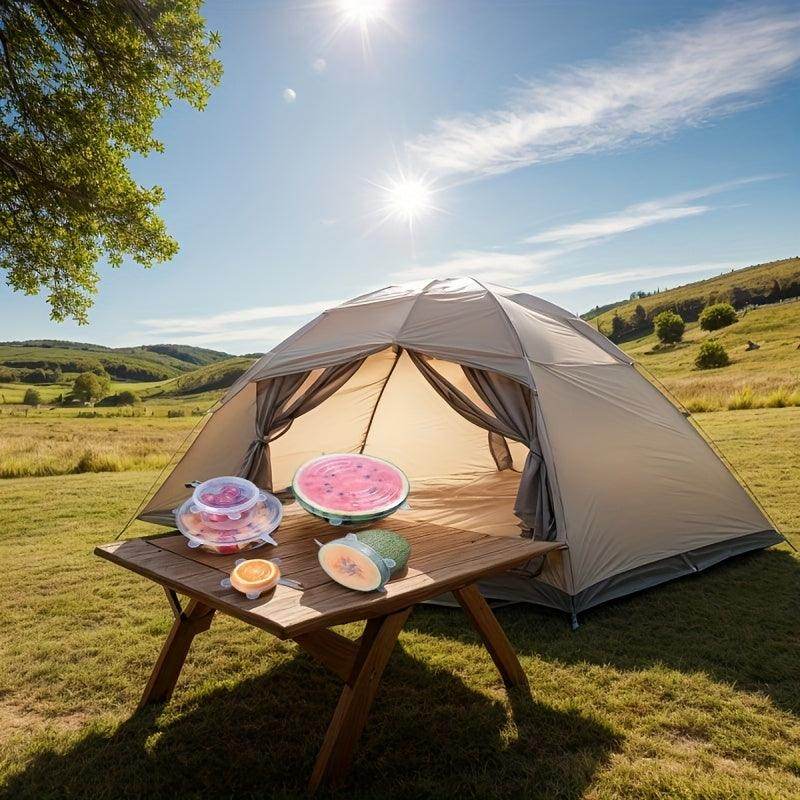 6pcs Reusable Silicone Stretch Lids - My Store