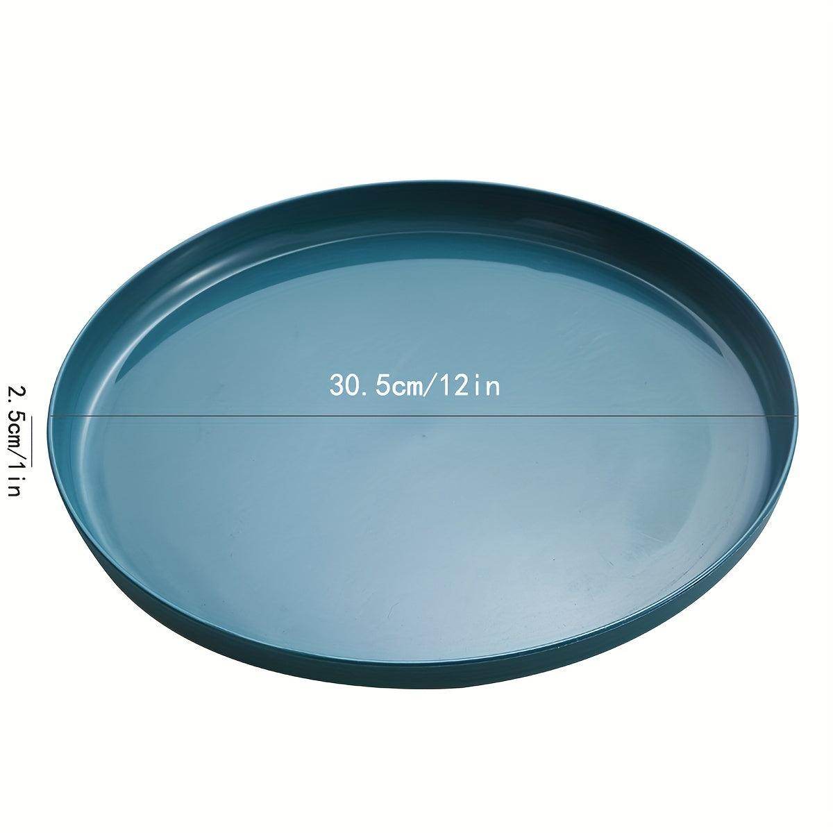 Unbreakable Decorative Round Tray - My Store