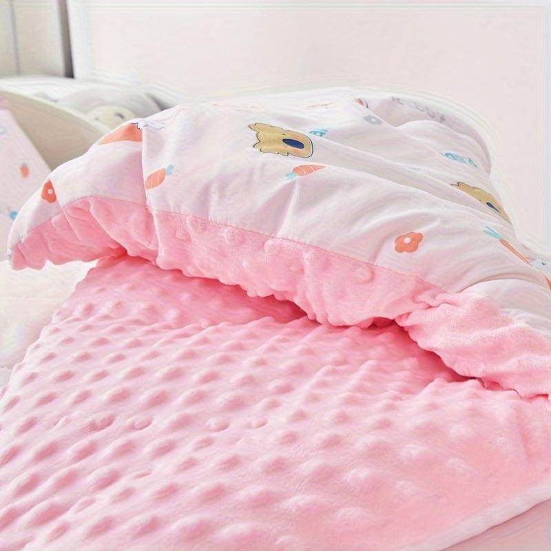 1pc Infants And Children's Comfort Bean Velvet Quilt - My Store