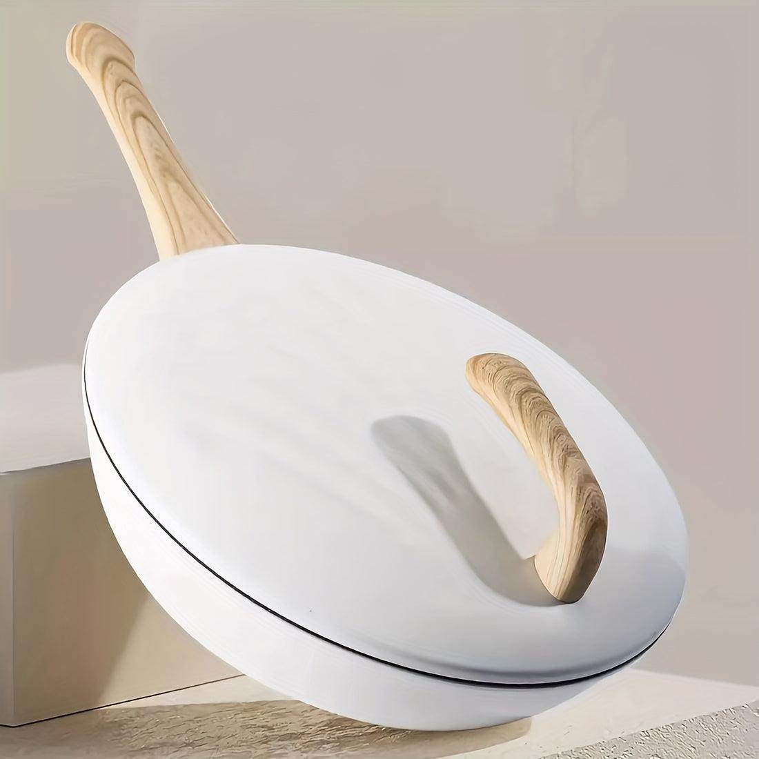 Premium Nonstick Cast Iron Pan Set with Wooden Handles - My Store