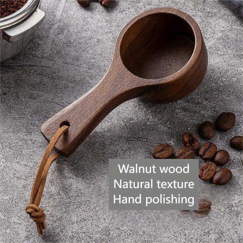 Black Walnut Coffee Scoop – Handcrafted 10g Measuring Spoon - My Store