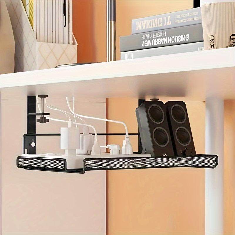 Adjustable Office Iron Desk Storage Rack - My Store