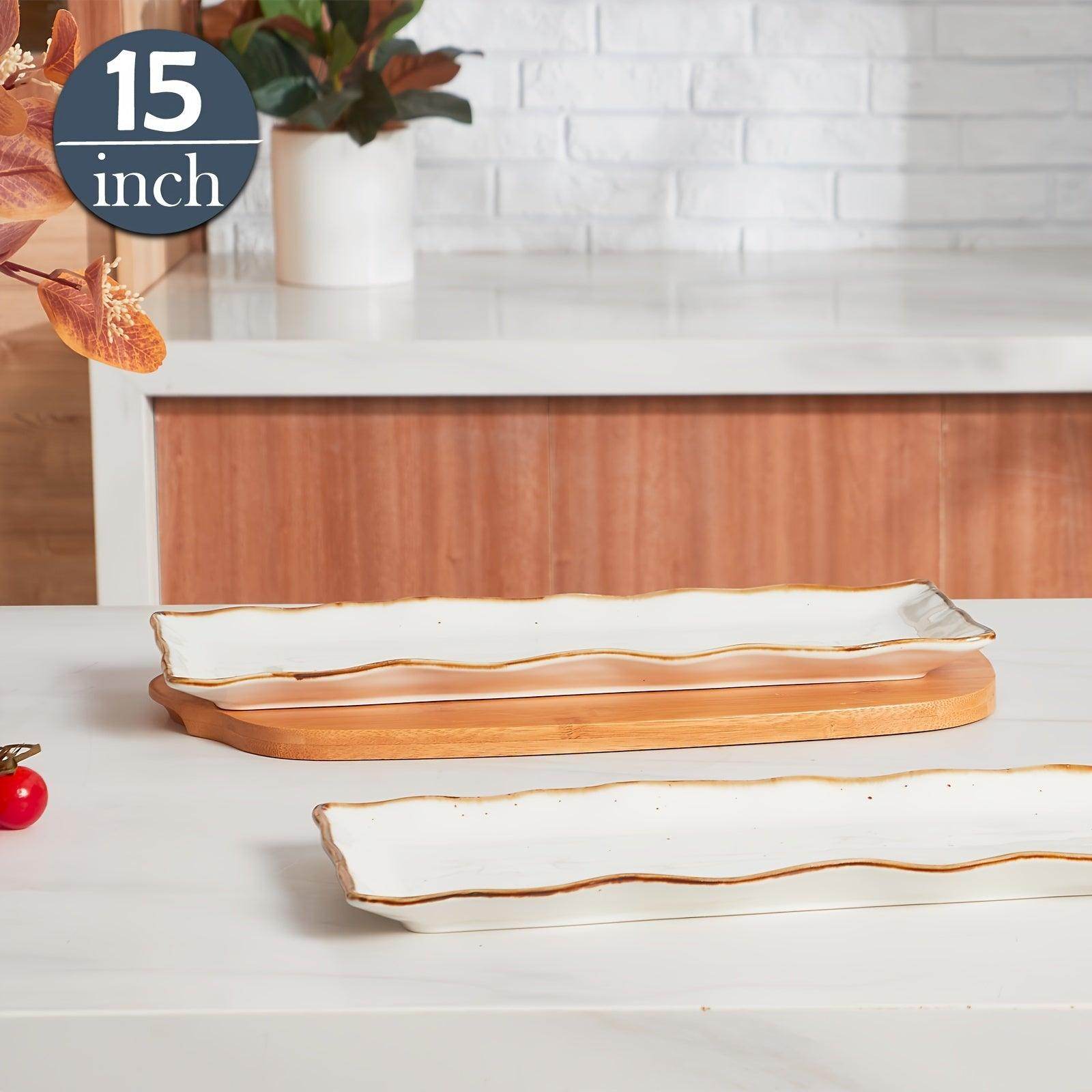 2pcs Large Serving Platters - My Store