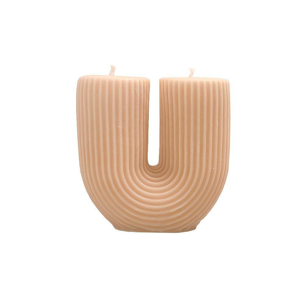 U-shaped Aesthetic Scented Candle - My Store