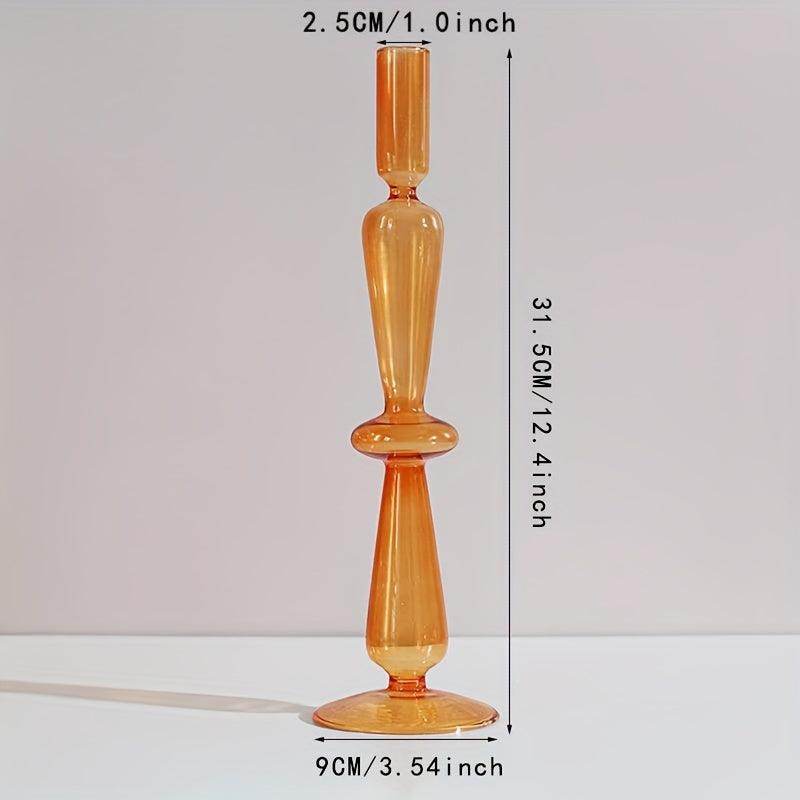 Romance Glass Candleholder - My Store