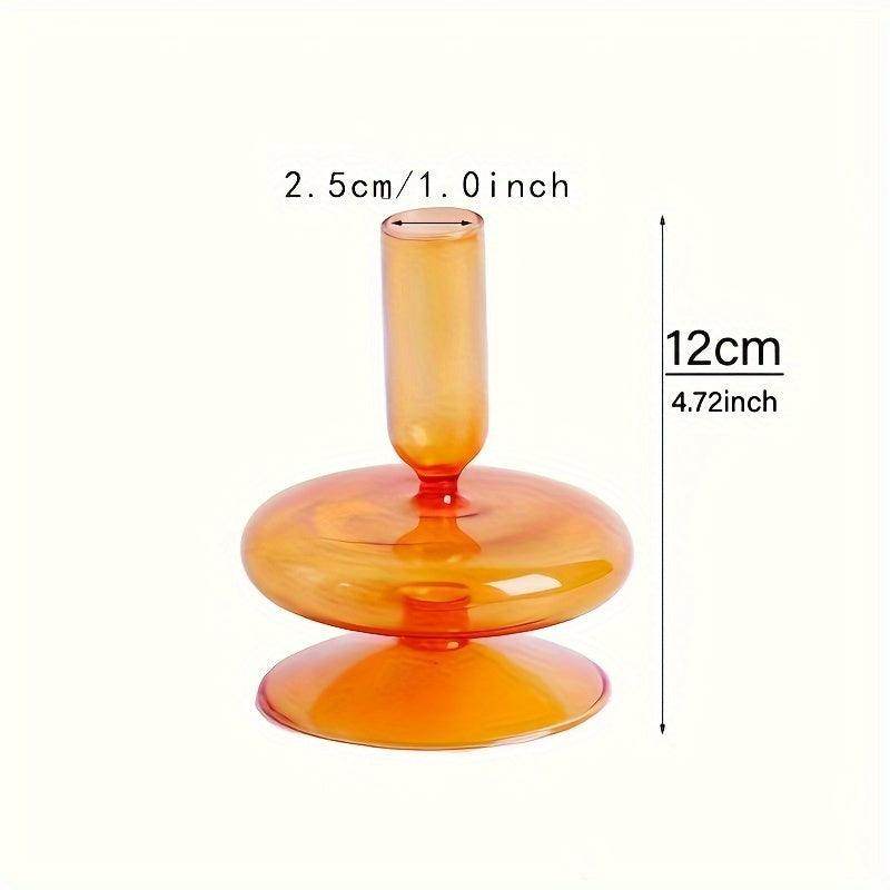 Romance Glass Candleholder - My Store