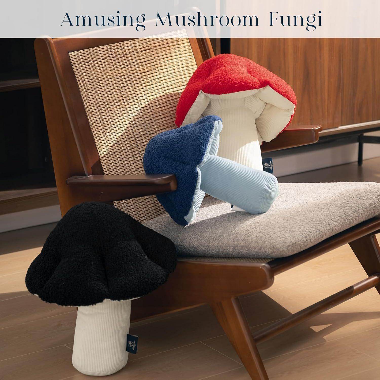 Mushroom Shaped Decorative Throw Pillow - My Store