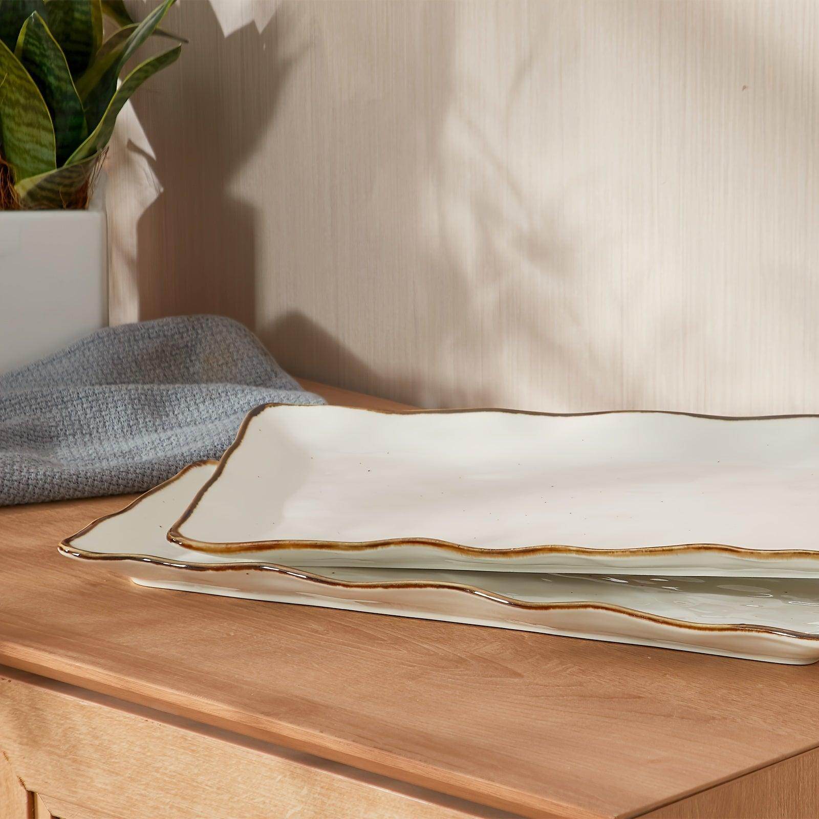 2pcs Large Serving Platters - My Store