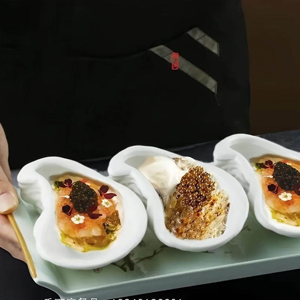 3pcs Set of Ceramic Oyster Dishes - My Store