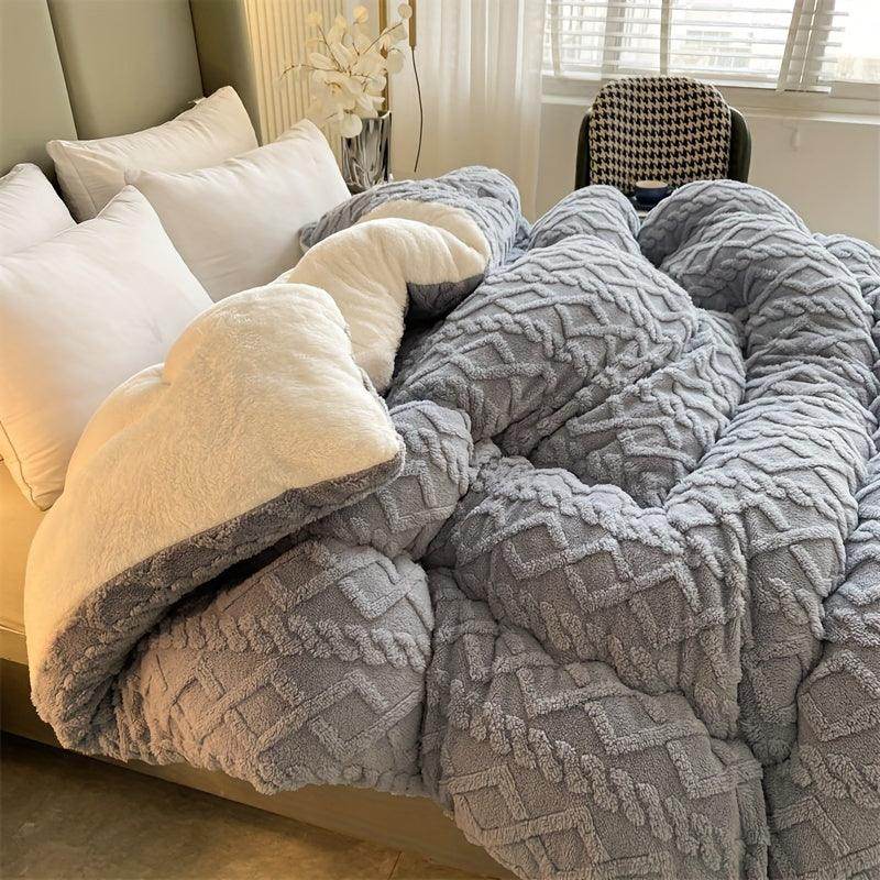 Thick Warm 1pc Luxury Taffeta Quilt - My Store