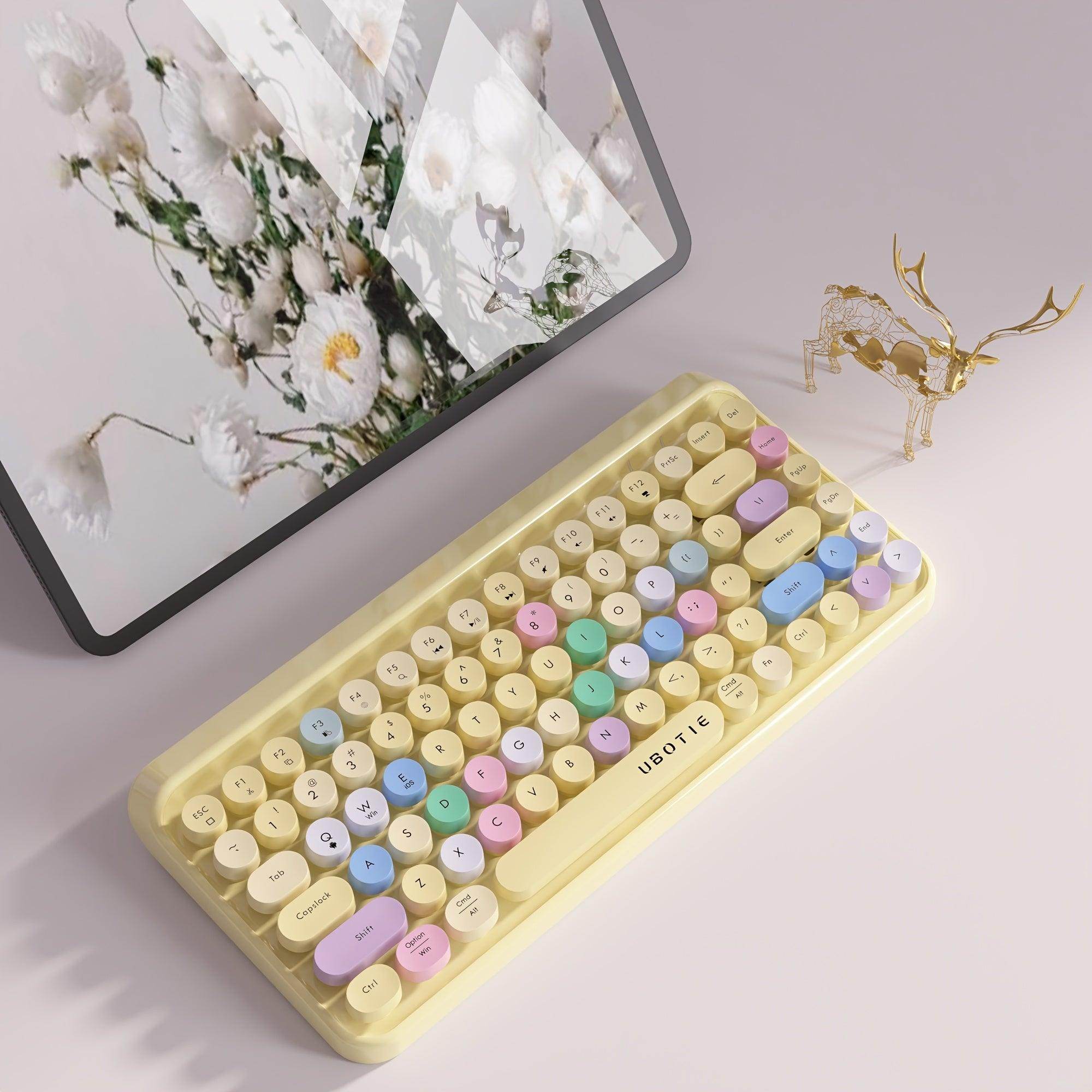 Wireless Retro Keyboard - My Store