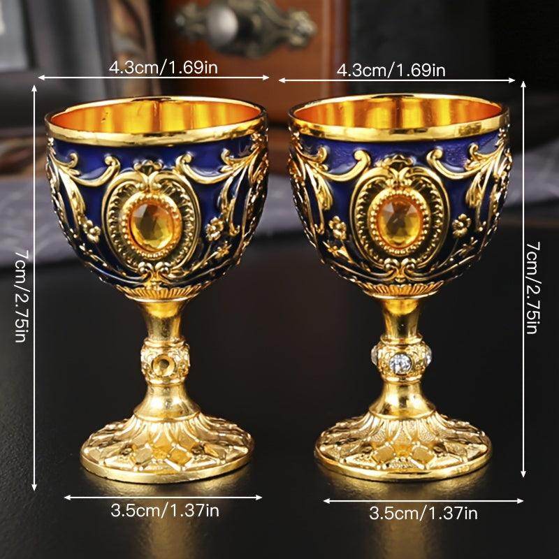Vintage Medieval Renaissance-Style Imitation Chalice Cups - My Store