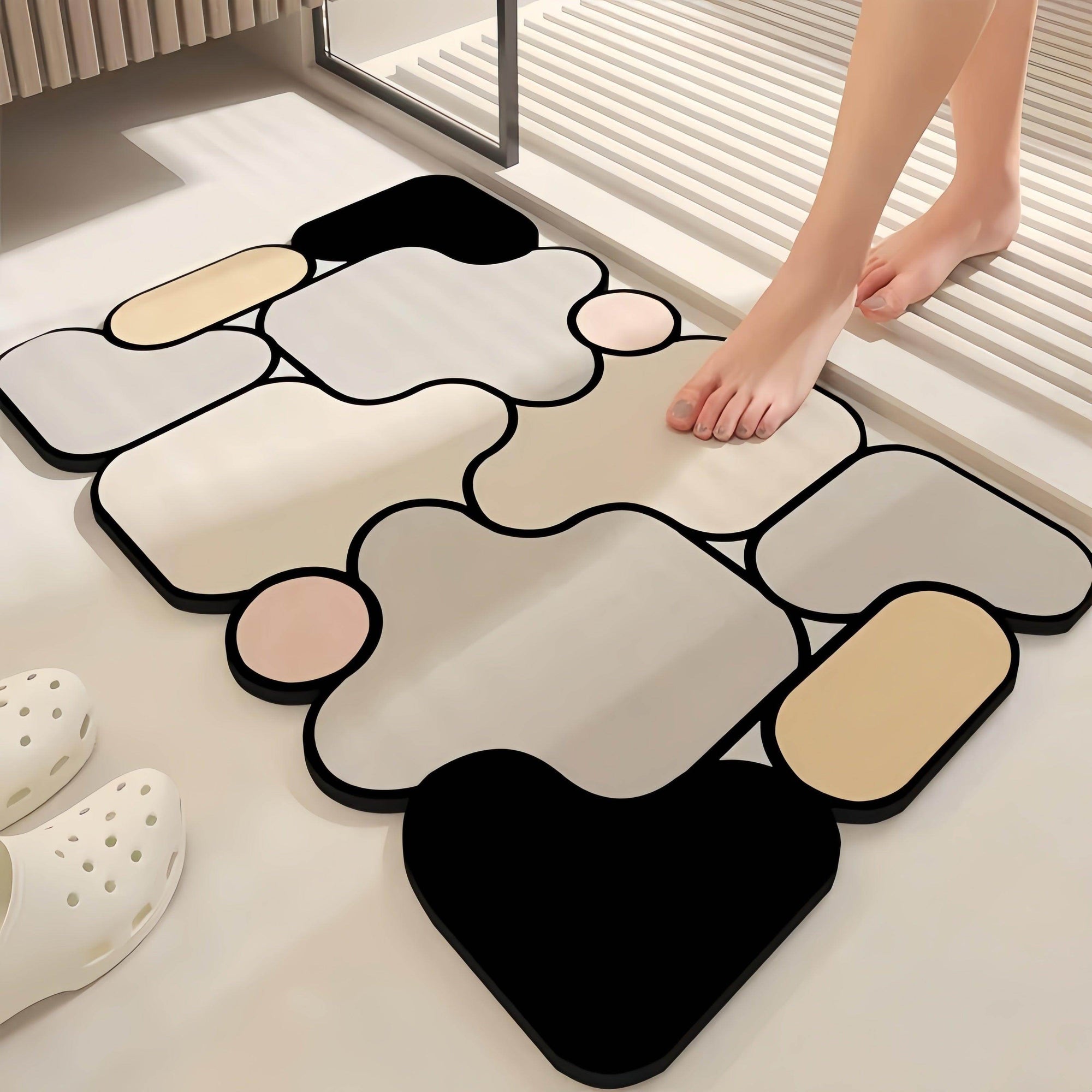 Creative Puzzle Diatomaceous Earth Bath Mat - My Store