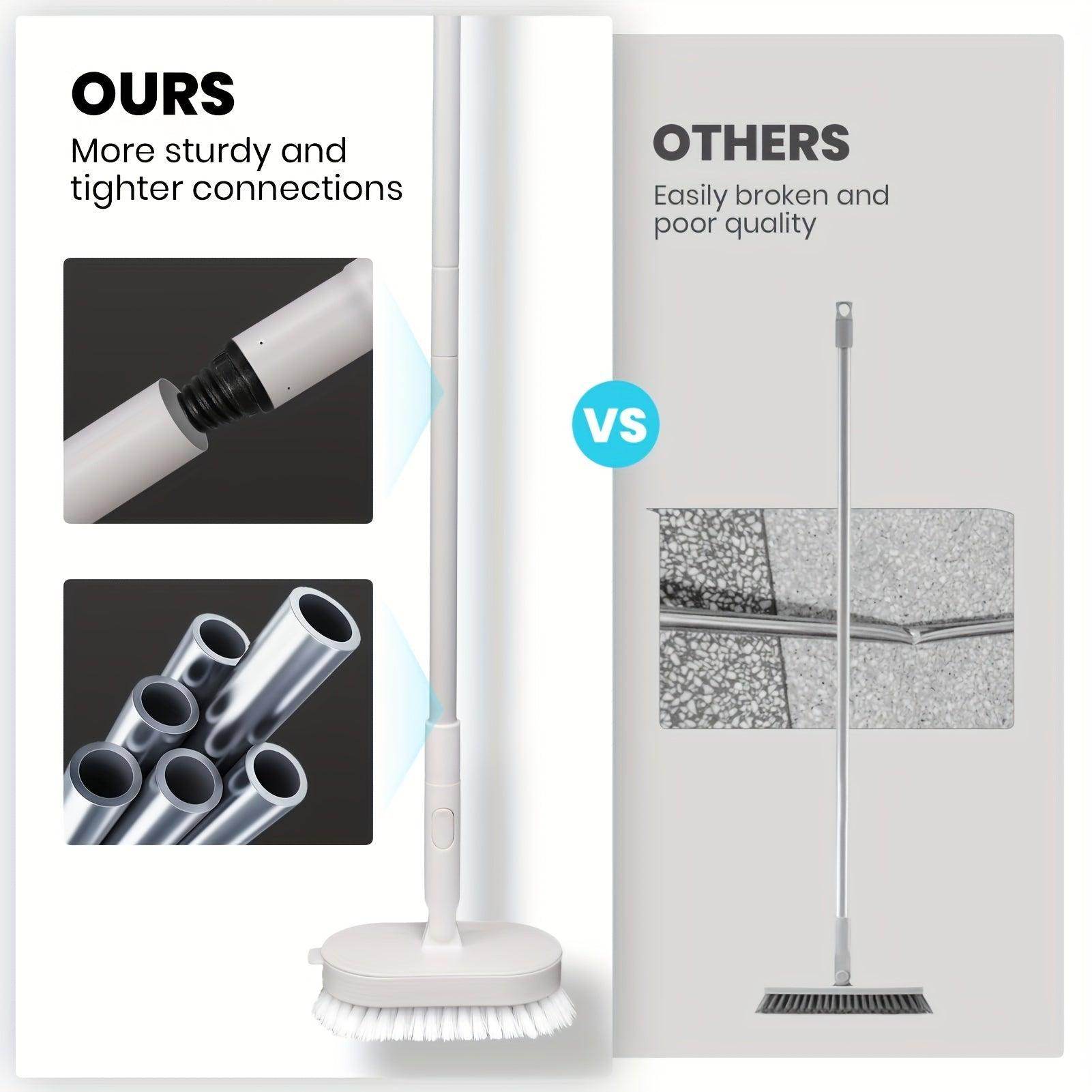 Foldable Shower Scrubber Brush with Extendable Handle - My Store