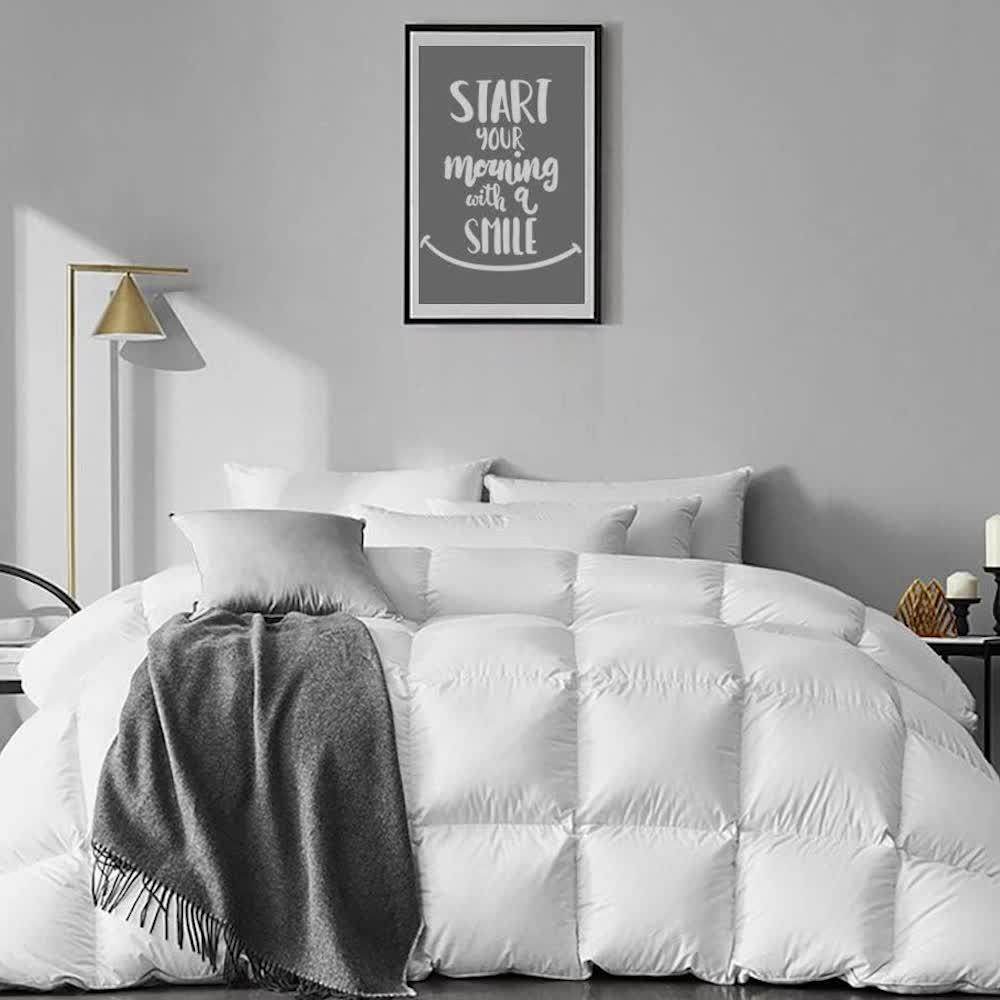 Luxury All-Season Quilted Comforter with Corner Tabs - My Store