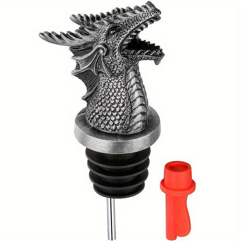 Golden Dragon Head Wine Pourer - My Store