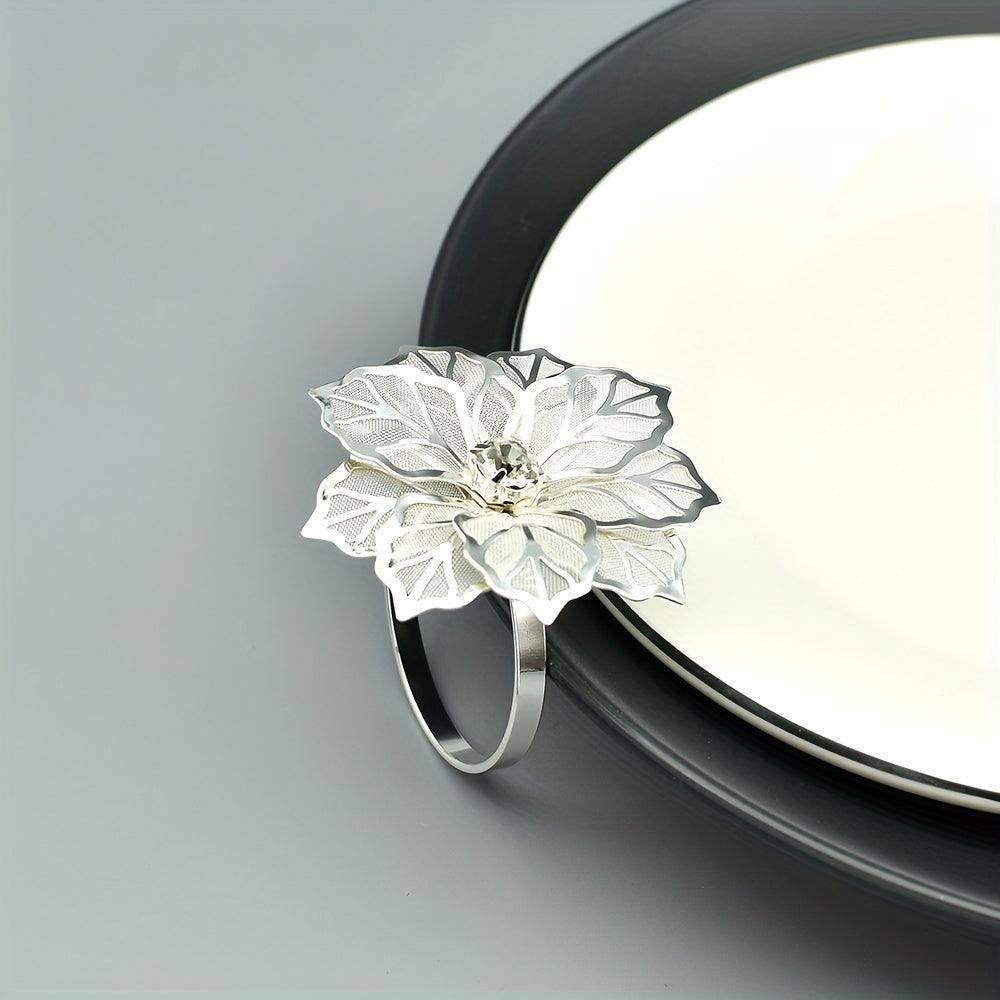 6pcs Flower Napkin Ring - My Store