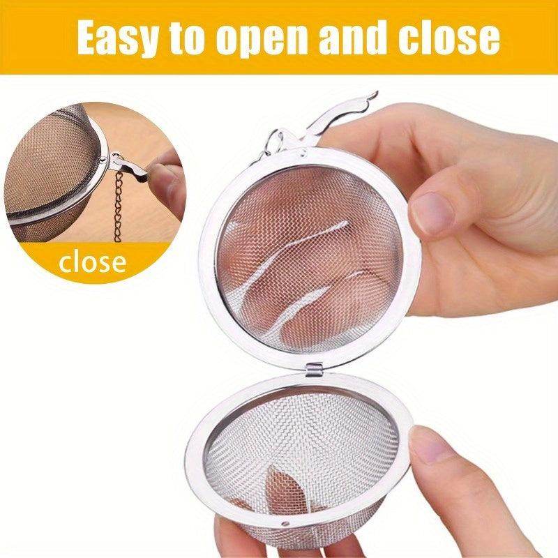 Herbal Infuser Ball with Locking Clasp and Extended Chain - My Store