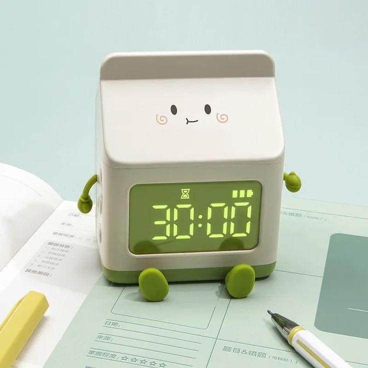 Milk Box Mini Alarm Clock - My Store