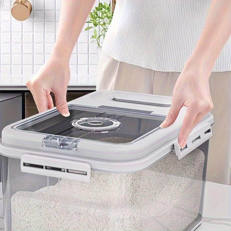 15kg Durable Plastic Airtight Rice Dispenser - My Store