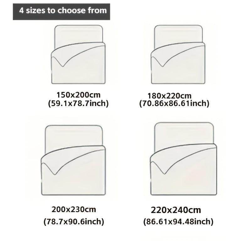 1pc Contemporary Embroidered Quilt - My Store