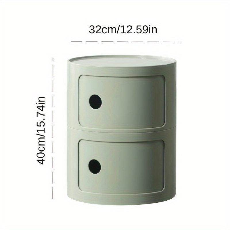 2/3/4 Drawer Bedside Table - 1pc Storage Cabinet - My Store
