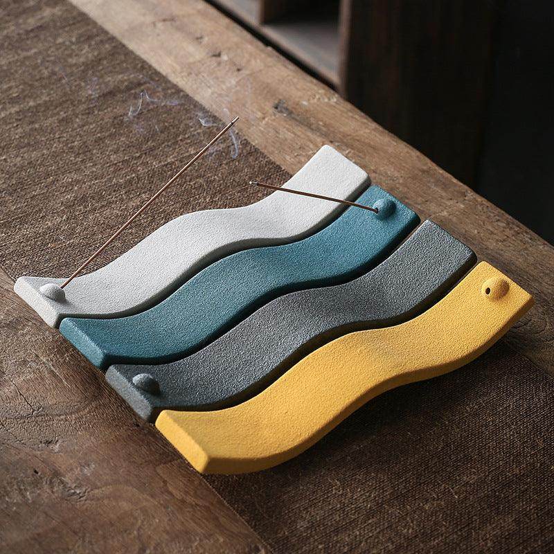 Handcrafted Ceramic Incense Stick Holder - My Store