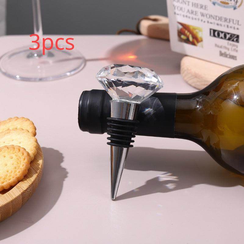 Crystal Wine Bottle Stopper - My Store