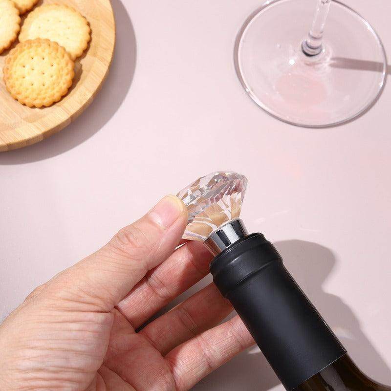 Crystal Wine Bottle Stopper - My Store
