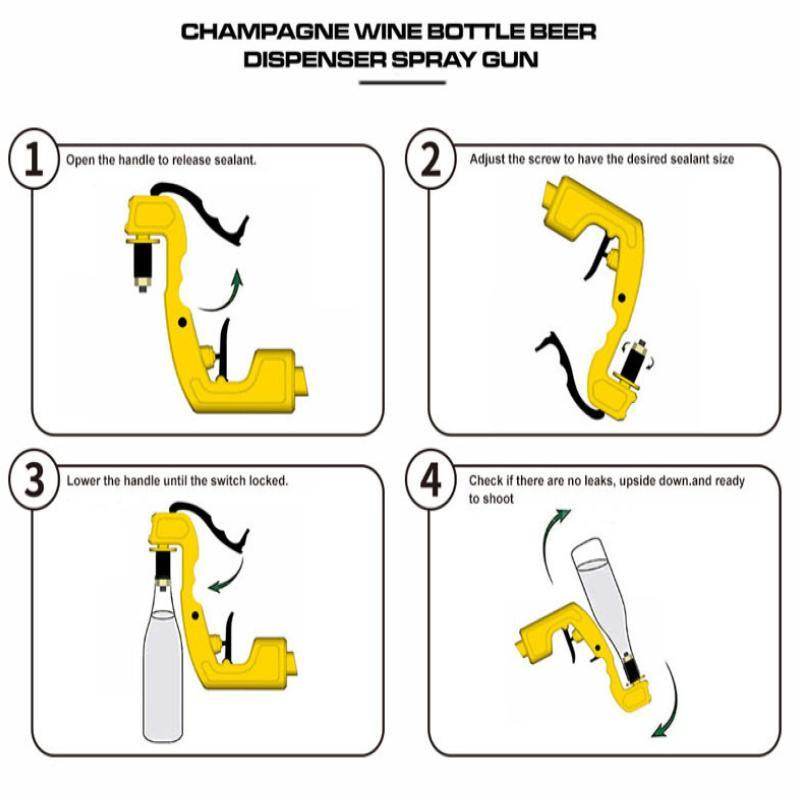 Champagne & Beer Sprayer Gun - My Store