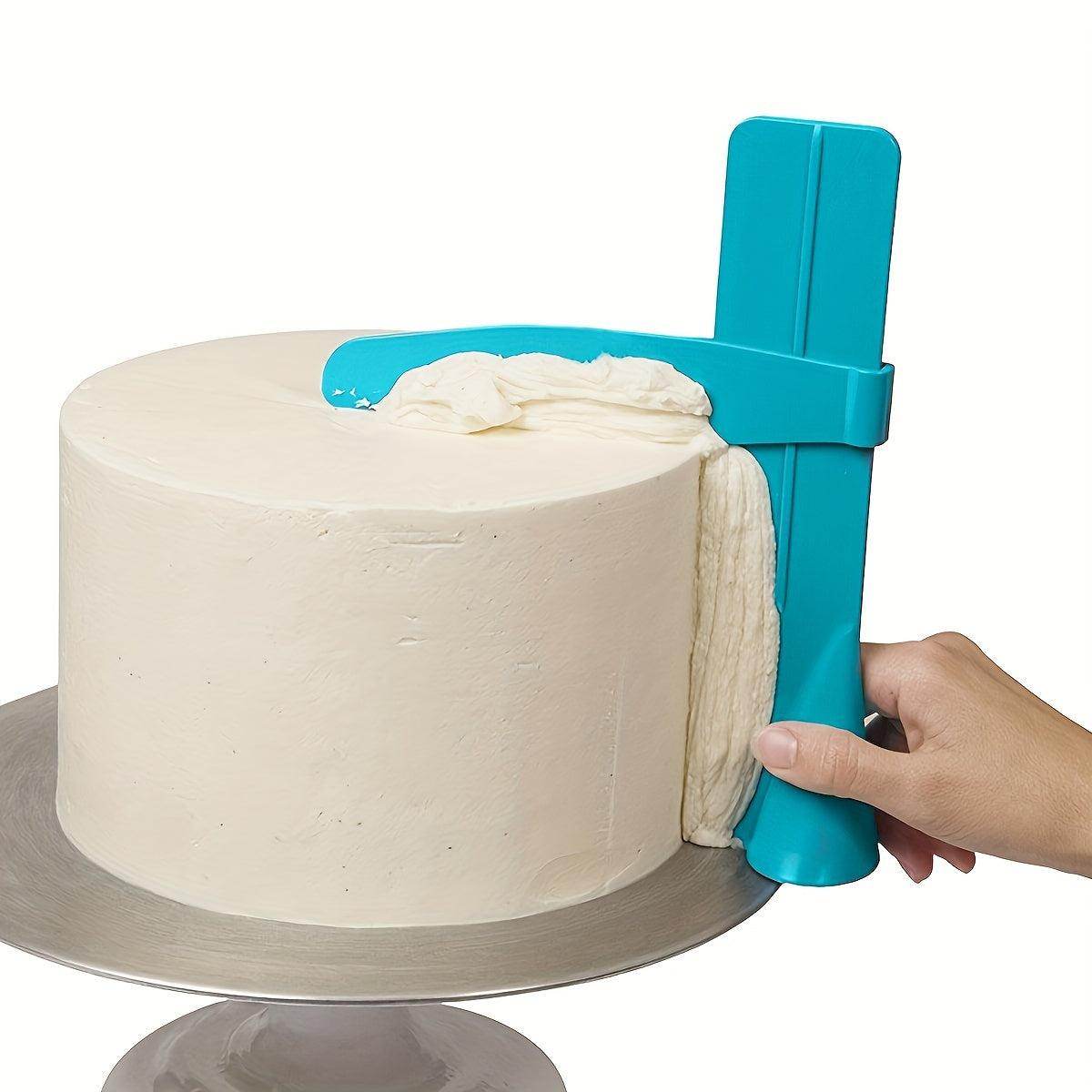 Adjustable Height Cake Scraper & Smoother Set - My Store