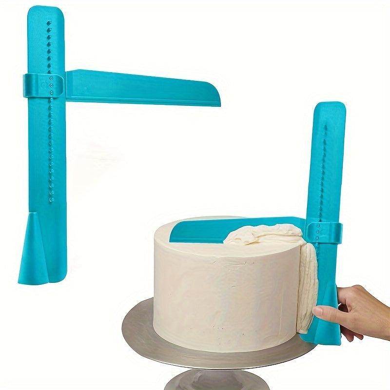 Adjustable Height Cake Scraper & Smoother Set - My Store