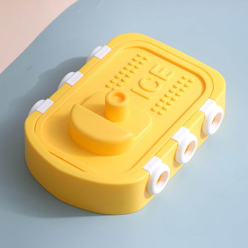 Flexible Silicone Ice Maker Mold Set with Ice Bucket - My Store