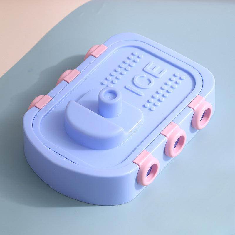 Flexible Silicone Ice Maker Mold Set with Ice Bucket - My Store