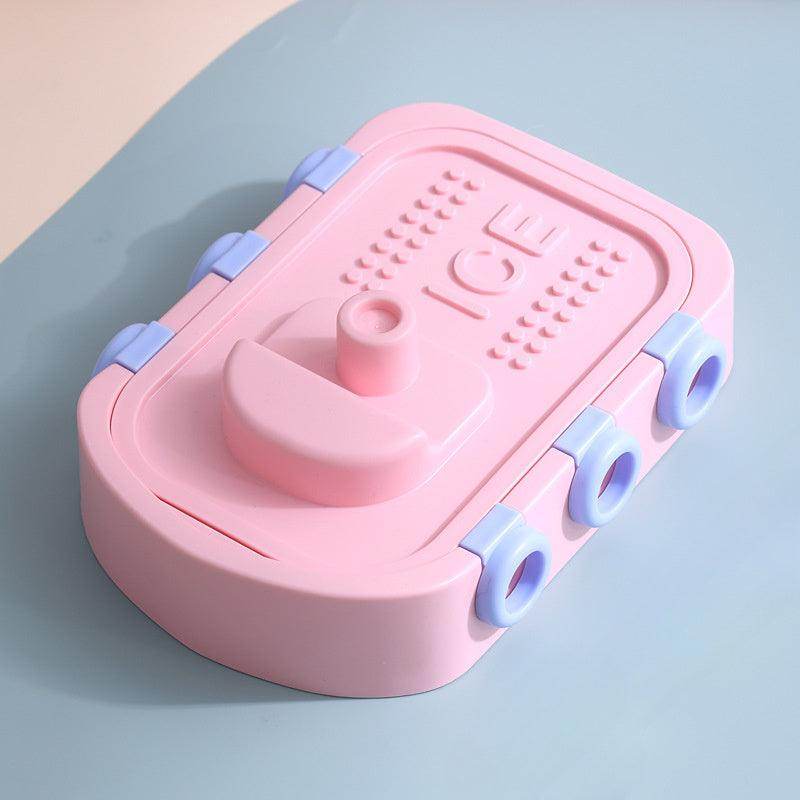 Flexible Silicone Ice Maker Mold Set with Ice Bucket - My Store