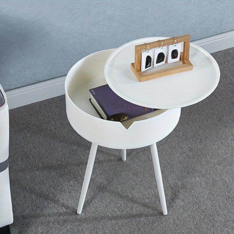 Flip Top Side Table with Storage - My Store
