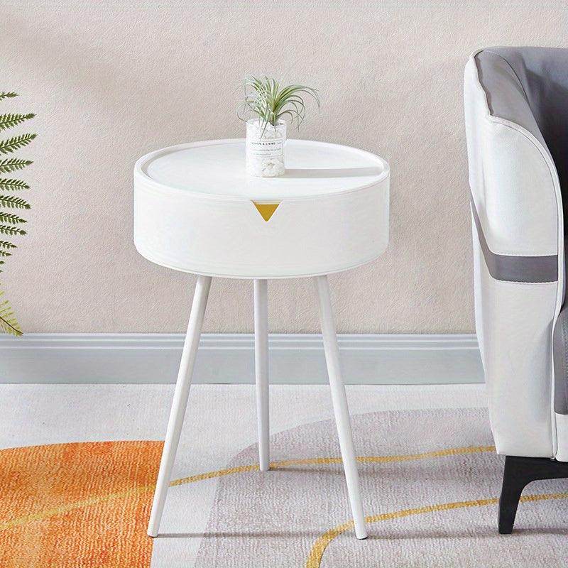 Flip Top Side Table with Storage - My Store