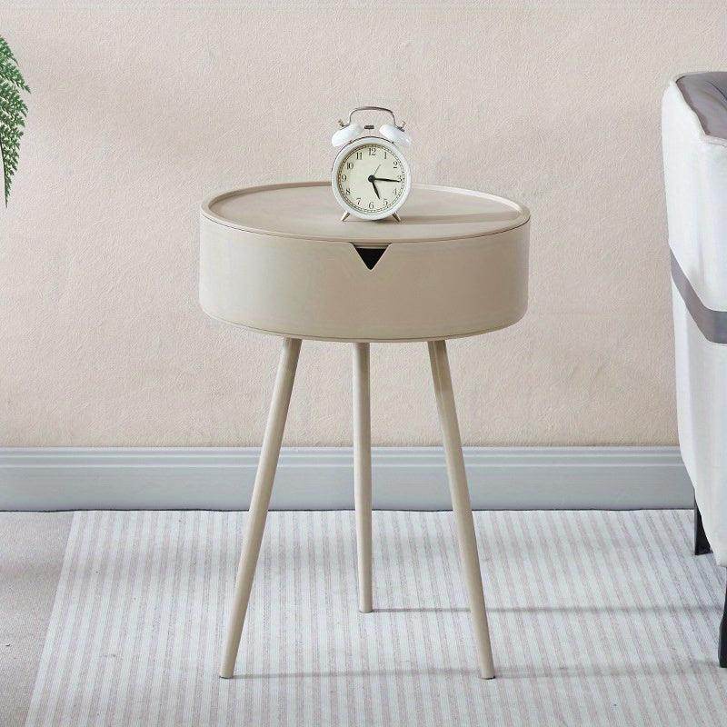Flip Top Side Table with Storage - My Store
