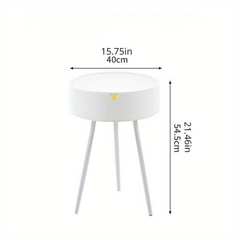 Flip Top Side Table with Storage - My Store