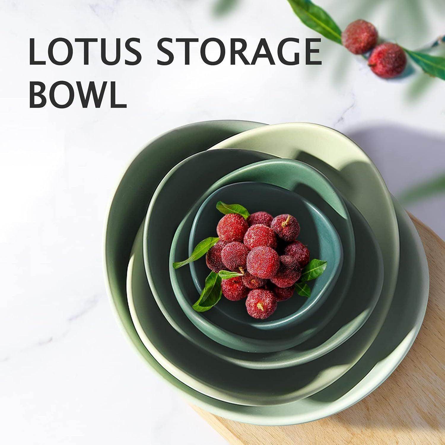 Decorative Lotus Ceramic Bowl - My Store
