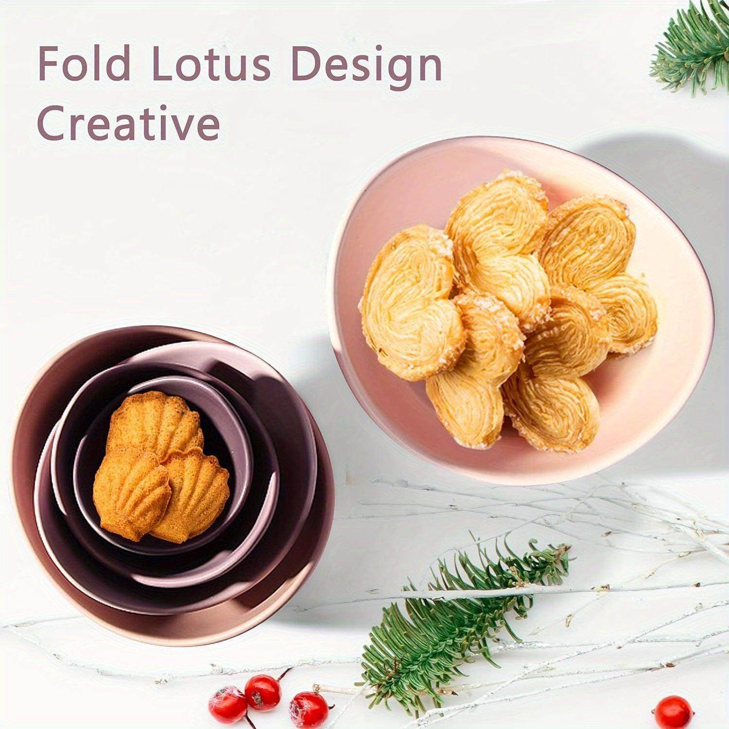 Decorative Lotus Ceramic Bowl - My Store